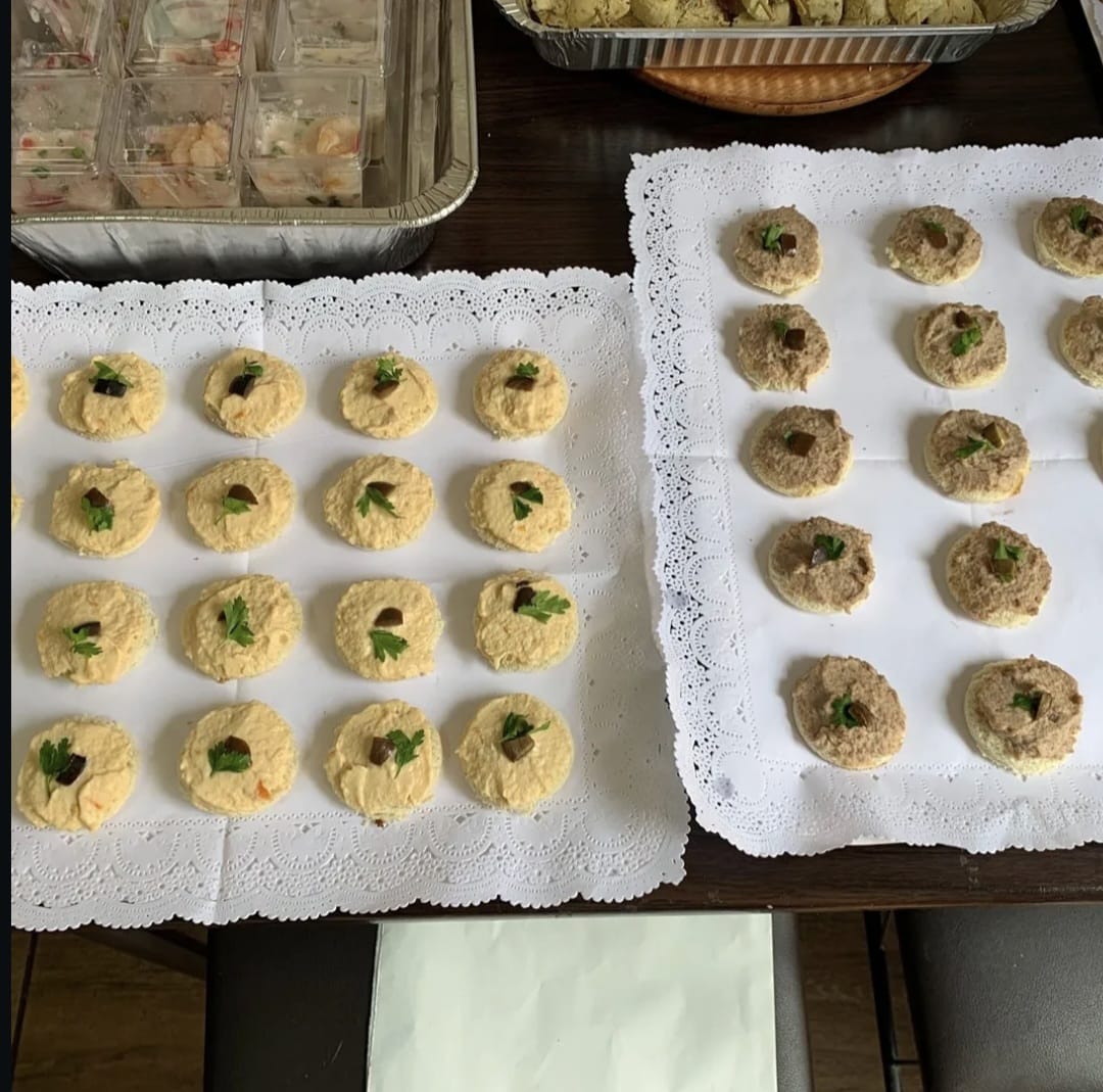 Canapés — 50 Uds